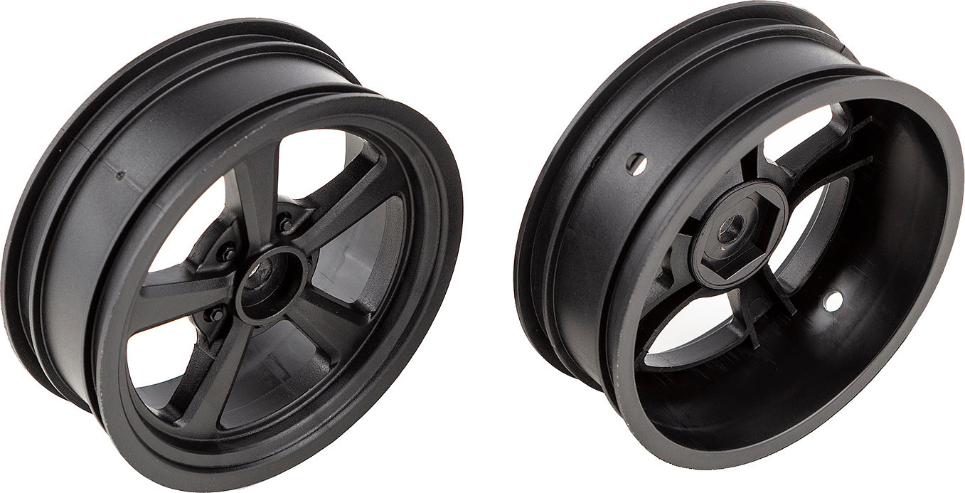 DR10 Drag Front Wheels, Black
